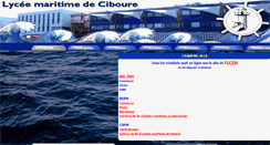 Desktop Screenshot of lycee-maritime-ciboure.fr